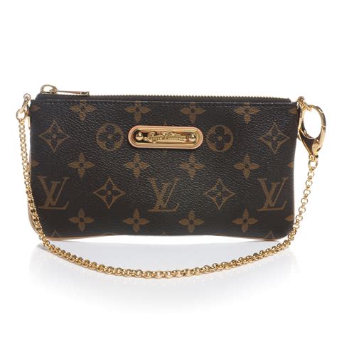 lv milla clutch|LOUIS VUITTON Monogram Milla Clutch MM .